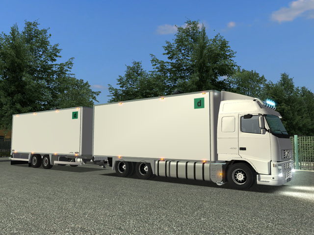 gts Volvo Fh 400 6x4 BDF + tandem + interieur by D GTS COMBO'S