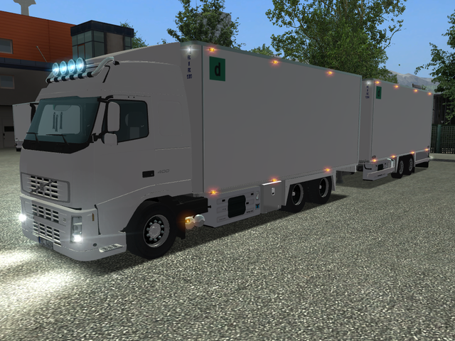 gts Volvo Fh 400 6x4 BDF + tandem + interieur by D GTS COMBO'S