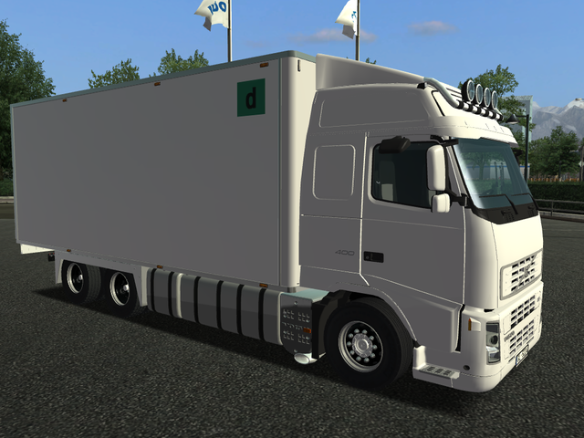 gts Volvo Fh 400 6x4 BDF + tandem + interieur by D GTS COMBO'S