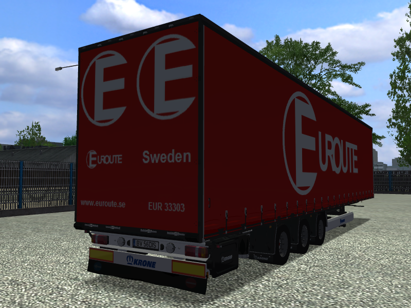 Ets Krone Trailer Euroute S Ets Trailers Photo Album By Snorre