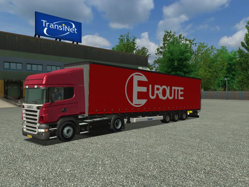 ets Scania R + trailer Euroute - ETS DIVERSEN