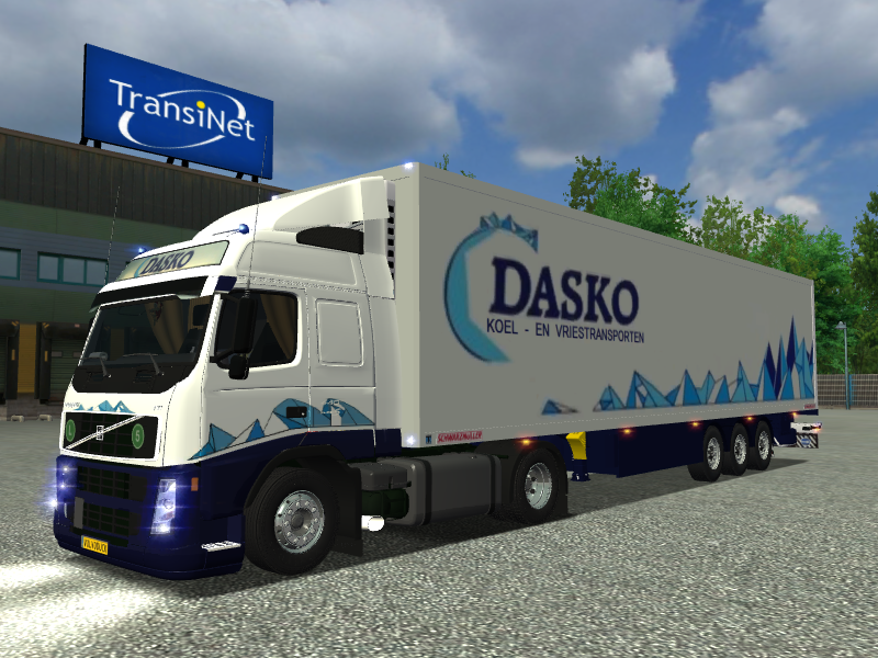 ets Volvo Fm +trailer DASKO - ETS DIVERSEN