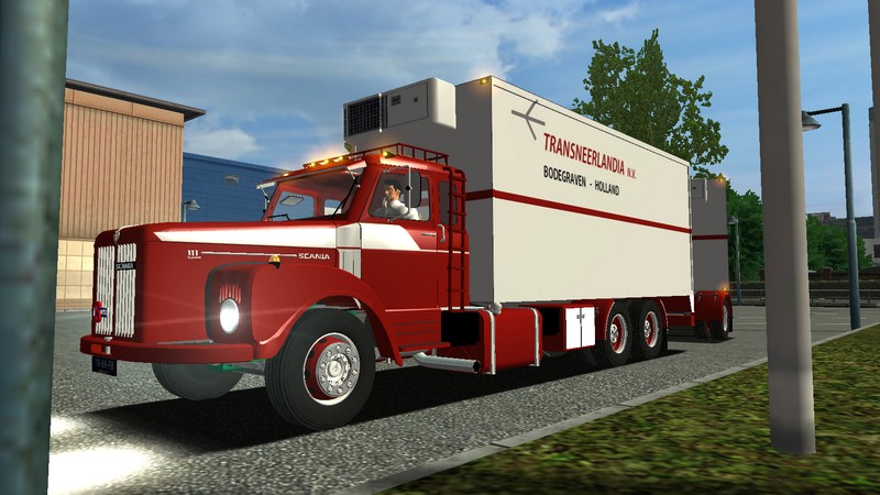 ets Scania 111 + aanhanger Transneerlandia combo v - ETS DIVERSEN